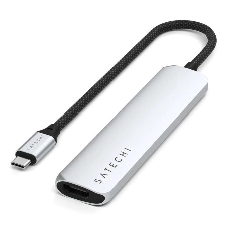 Satechi Interface Hub USB Type-C - Upgrade Your Connectivity with Versatile Ports and Sleek Design (ST-P6S)